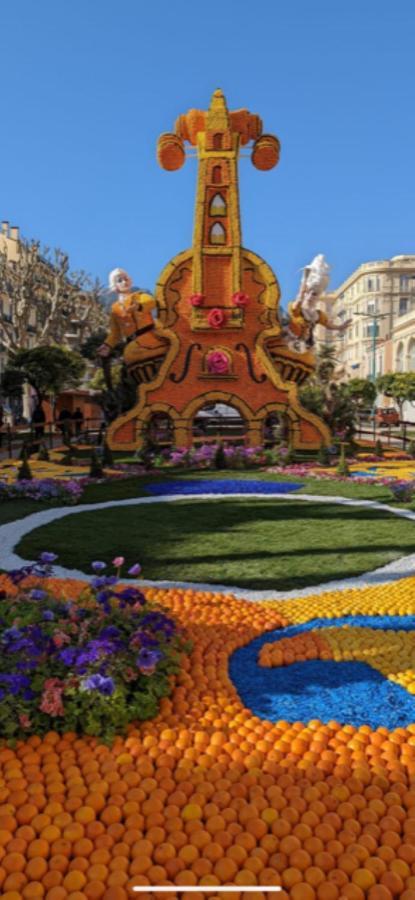 Location Saisonniere Menton 220 M Des Plages エクステリア 写真